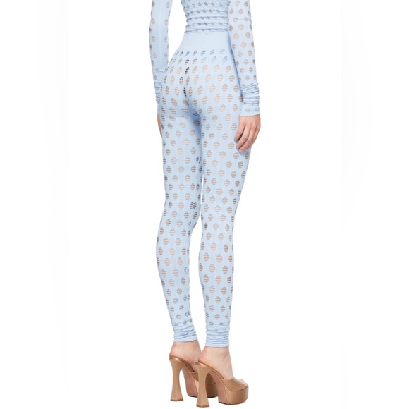 Maisie Wilen Perforated Turtleneck & Leggings Set - Picture 5 of 7